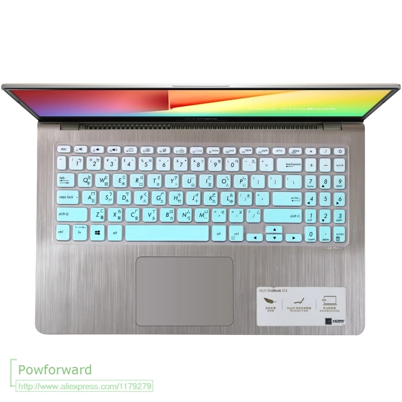 

For Asus VivoBook 15 X512FL X512UF X512UA X512FA X512da X512UB F512 F512U F512DA X512 Y5000 15.6 inch Keyboard Cover skin