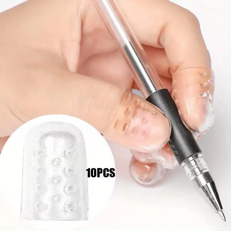 

10 Transparent Finger & Toe Guards, Breathable Wear-Resistant, Ease Thumb Joint Pain, Support Movement​