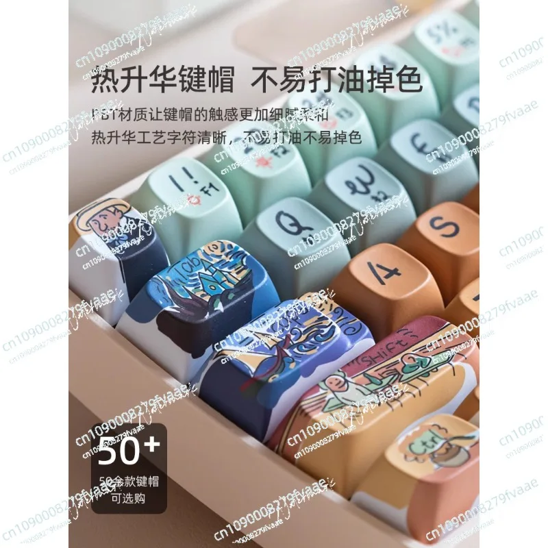 Teclado inalámbrico bluetooth lindo