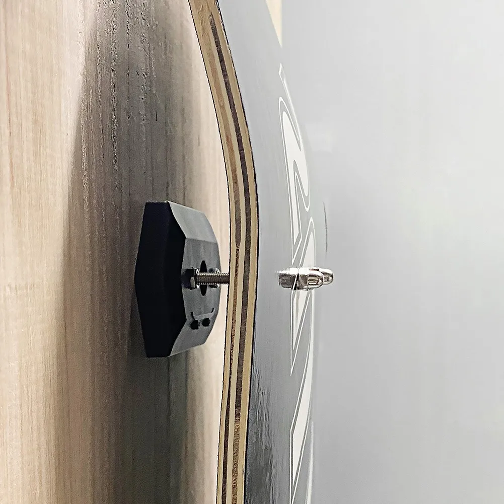 Hanger Skateboard Wall Mount Bedroom Installed In The Living Room Rutschfest Wall Hanging Brackets 1/2pcs Black