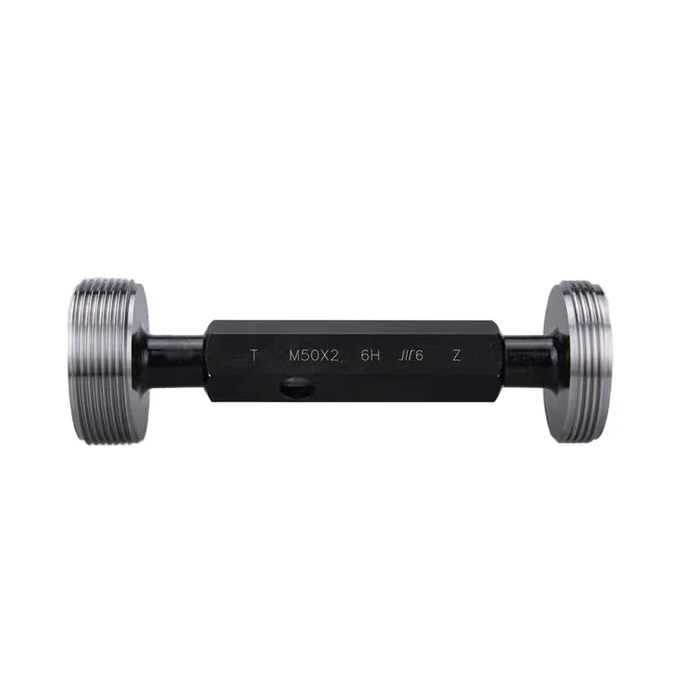 6H Stainless Steel Metric Dental & Coating Thickness Gauge Inspection Tool M31-M35 2*1.75 Pass Stop Thread Plug Hand Tool