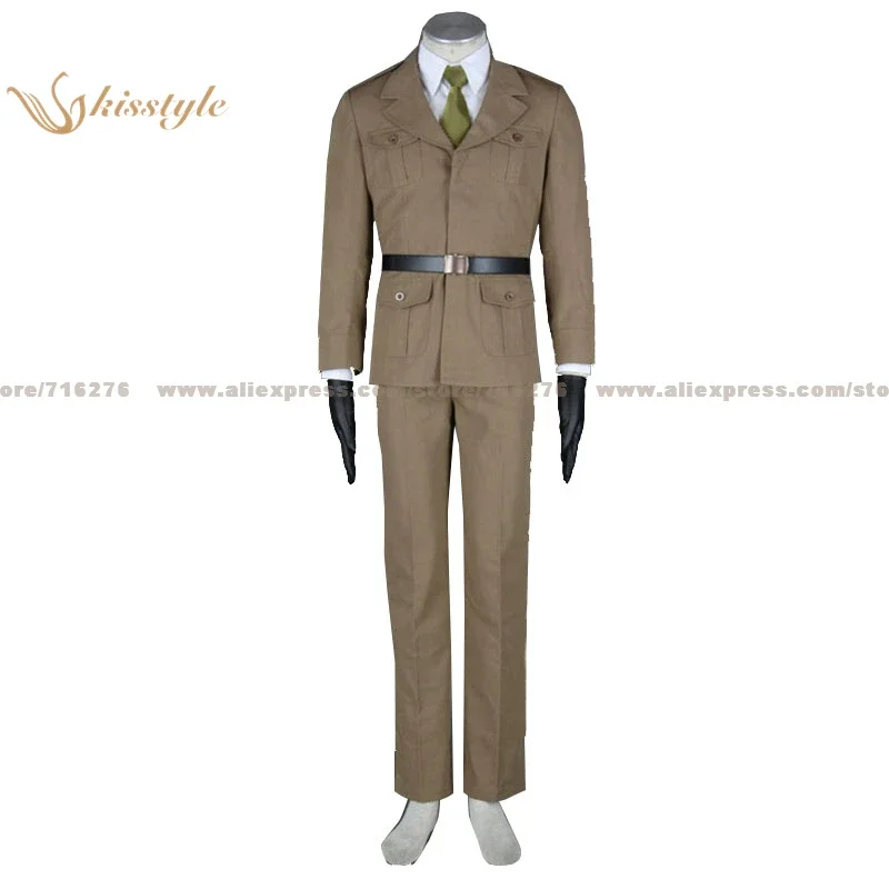 Kisstyle Fashion NEW Hetalia: Axis Powers Alfred United States Uniform COS Clothing Cosplay Costume,Customized Accepted