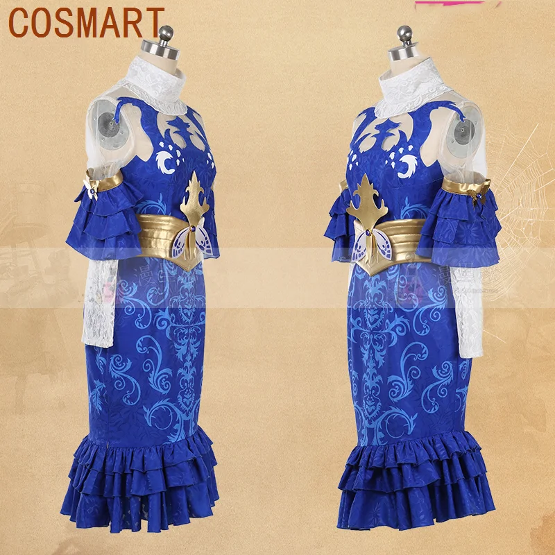 COSMART Anime Identity V Emily Dyer Doctor Skin traje de juego de luciérnaga de verano precioso vestido uniforme disfraz de Cosplay traje de fiesta