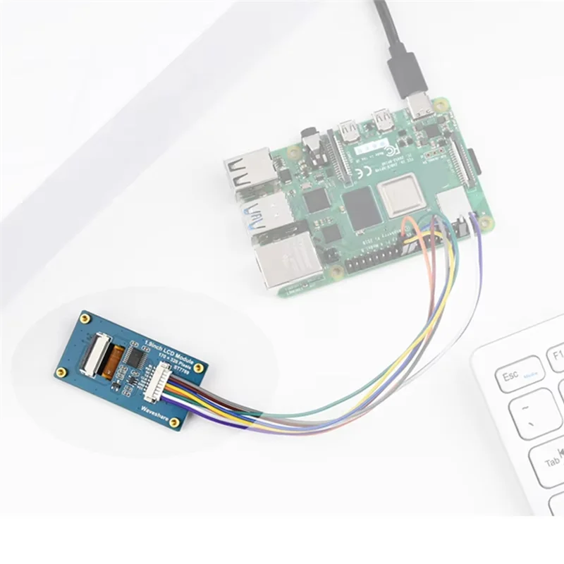 

1,9-дюймовый IPS ЖК-дисплей, интерфейс SPI с разрешением 170X320 для Arduino/Raspberry Pi/STM32-A78U