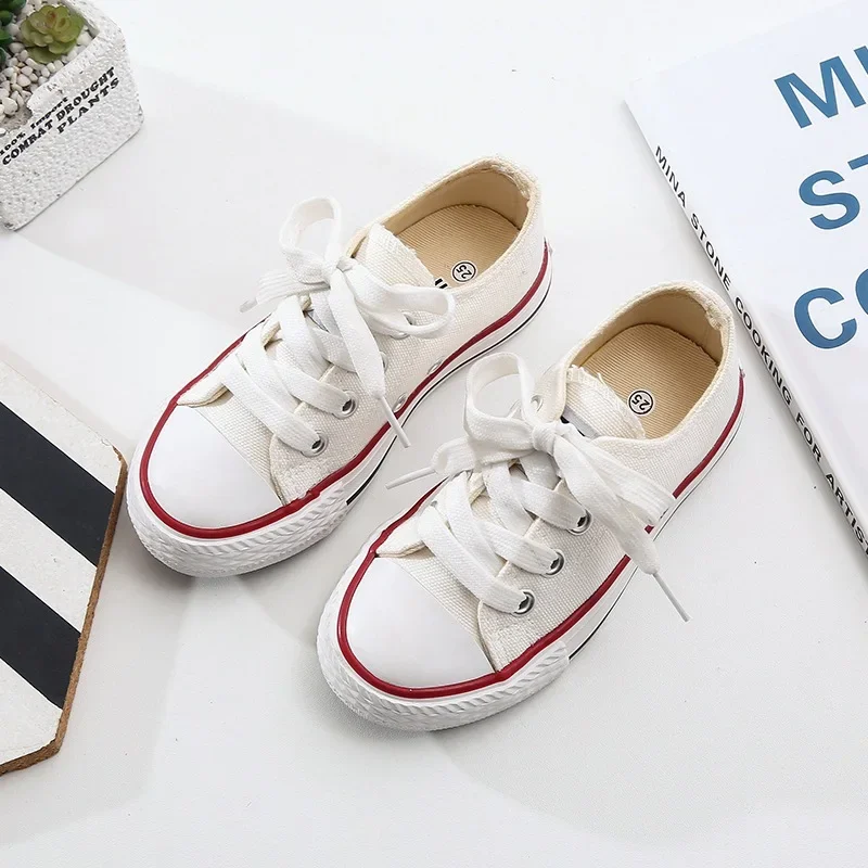 zapatillas Autumn Casual Shoes Low Top Sneakers Canvas Shoes Parent-child Running Shoes Board Shoes Fashion Kid Shoes кроссовки