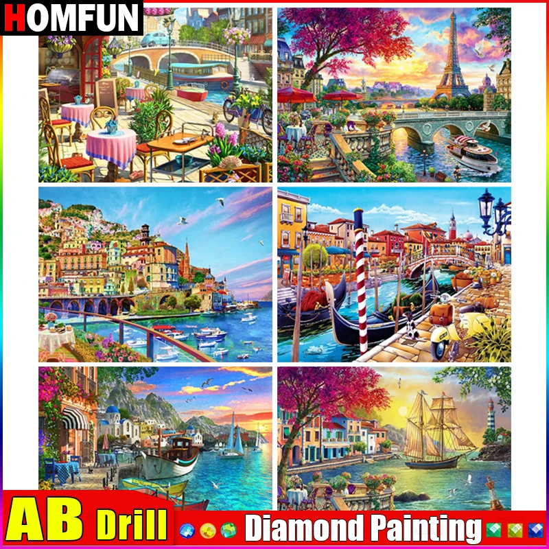 HOMFUN AB Diamond Painting 
