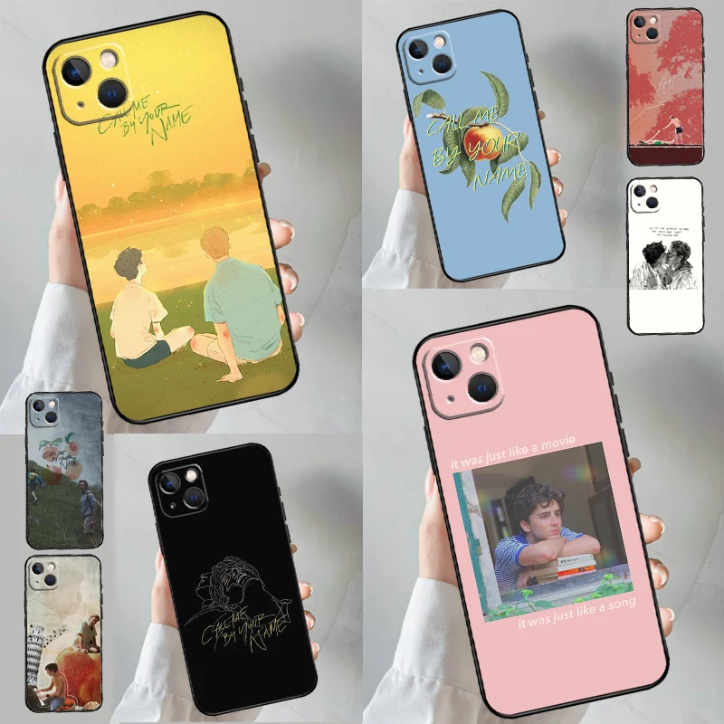 Call Me by Your Name Case For iPhone 16 15 14 Plus 13 12 11 Pro Max Mini 7 8 Plus X XR XS Max Cover