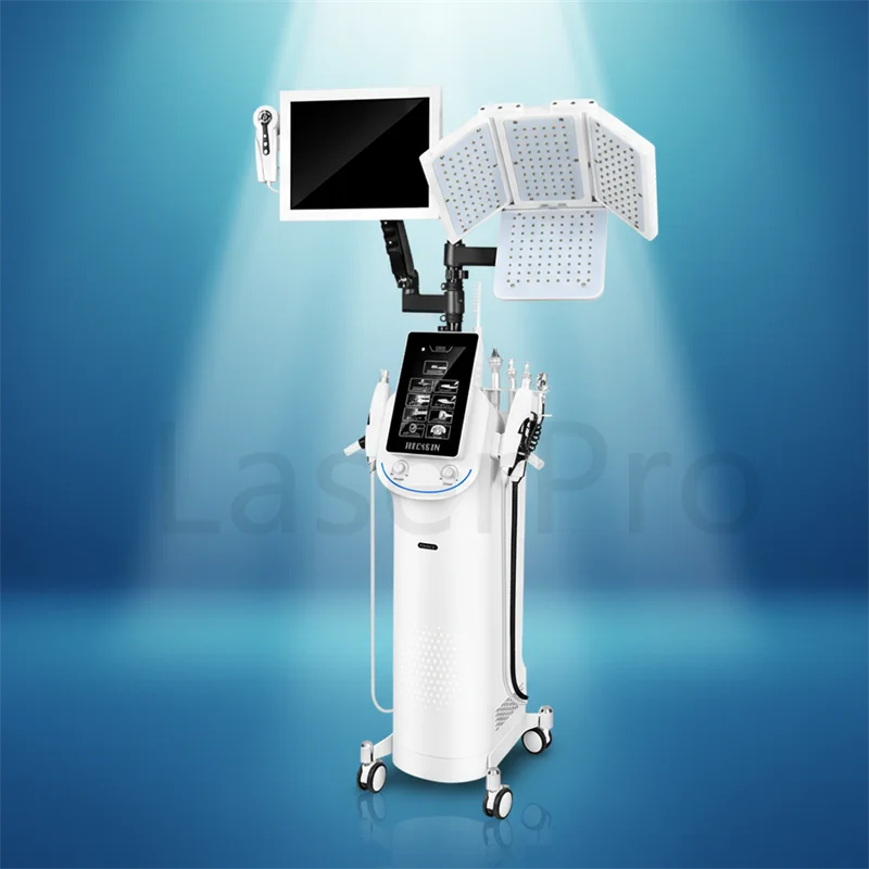 11 in 1 Red Light Therapy Multifunctional Scalp Hair Growth Device Scalp Management Machine with Hair Detection Hair Salon Use