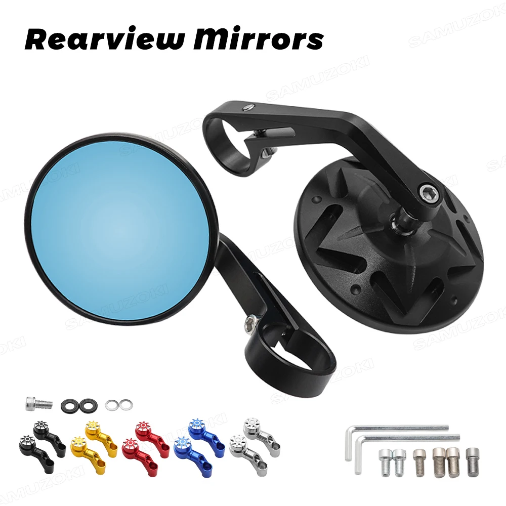 

Universal Motorcycle mirror CNC Side Rearview For Yamaha MT01 MT25 MT03 MT07 MT09 MT10