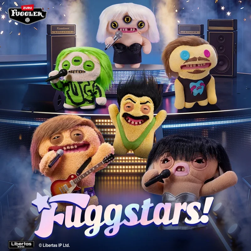 

New Zuru Fuggler Fuggstars! Series 2 Ugly Cute Plush Doll Generation Stuffed Toy Decoration Collectible Doll Boy's Birthday Gift