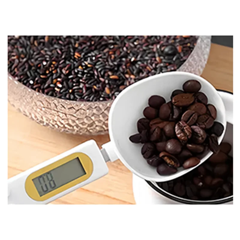 【BEST WISHES】Kitchen Digital Electronic Scale For Coffee Powder Weighing Spoon Measuring Tool For Spices Ingredients In Grams