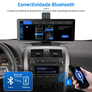 10. 26 -Zoll 4K -Auto Panel, GPS, WiFi, 1080p, Android, DVR, CarPlay, Aux -Verbindung, Nachtsicht, Black Box Tools, Deadpool 8 Hauptverkaufsladungsbilanz - №3