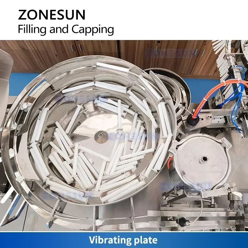 ZONESUN ZS-ZFC1 Riempitrice e sigillatrice automatica per siringhe per produzione ad alta efficienza di siringhe prefillate