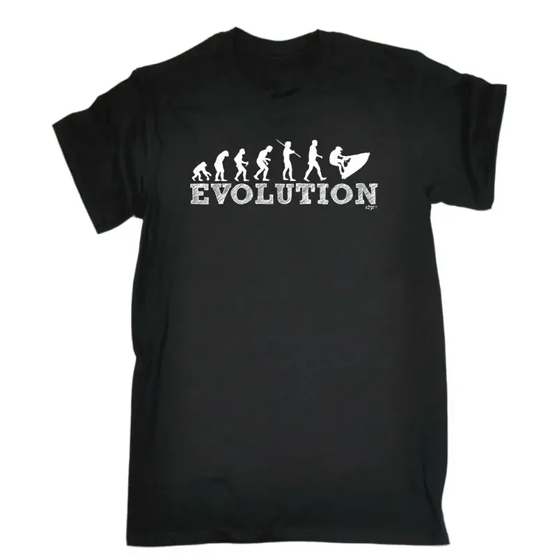 Evolution Jetski T-shirt fantaisie amusant pour hommes