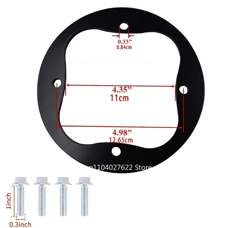 

2pcsforLawn mower deck spindle trimming head reinforcement ring 918-04126A 04125B 04608 outer circle inner square