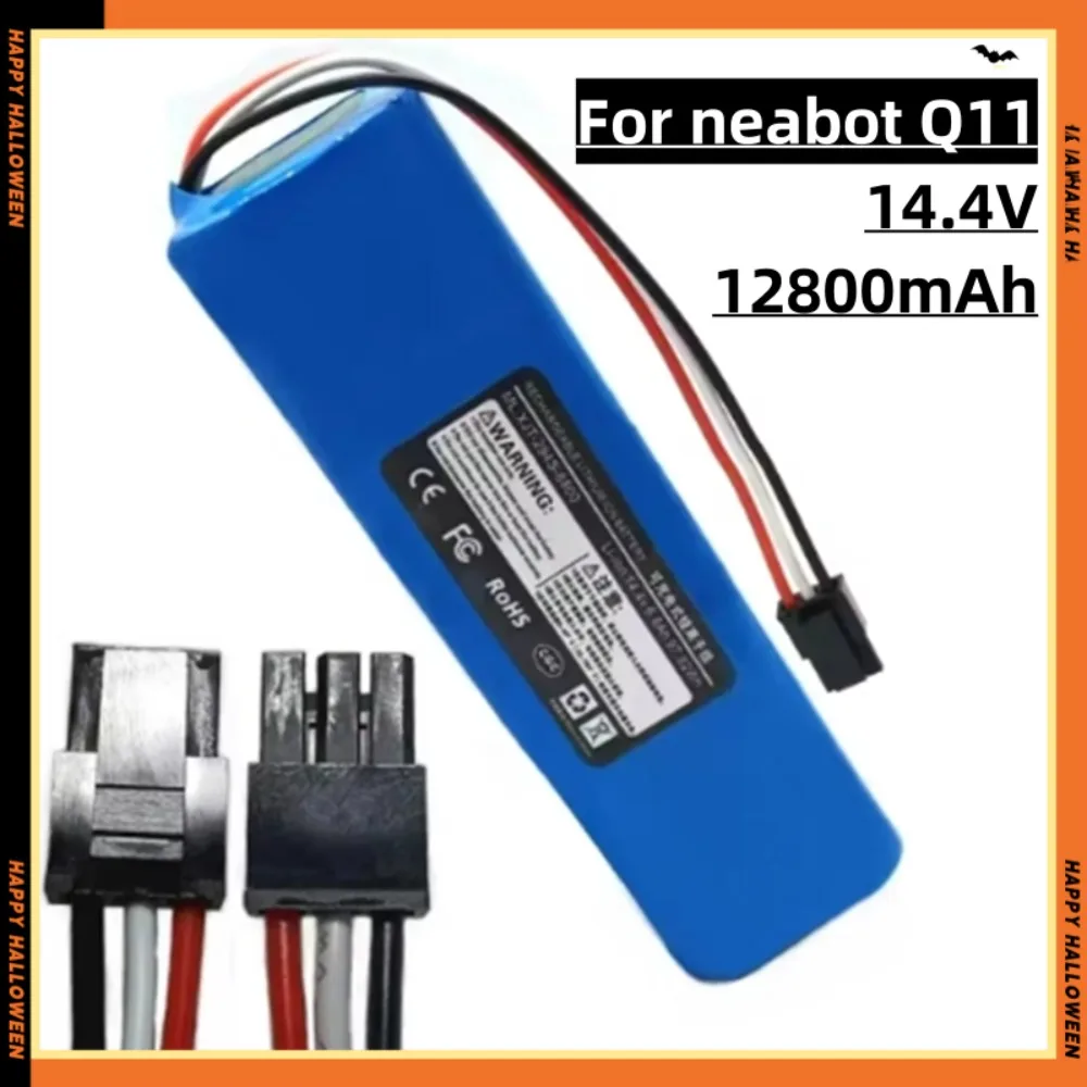 Original New 14.4V 12800mAh Rechargeable Li-ion Battery for Neabot Q11 Robotic Vacuum Cleaner Replacement Accessories