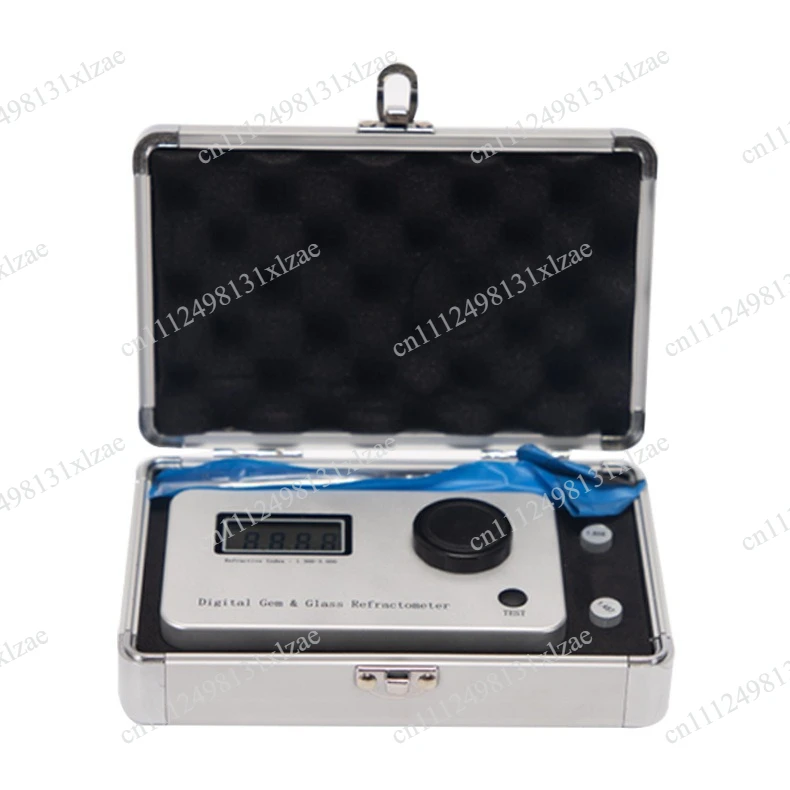 LCD Dispaly Gem Glass Refractometer Type-c Rechargeable Jewelry Gemstone Identification Tool For Refractive Index Measurement