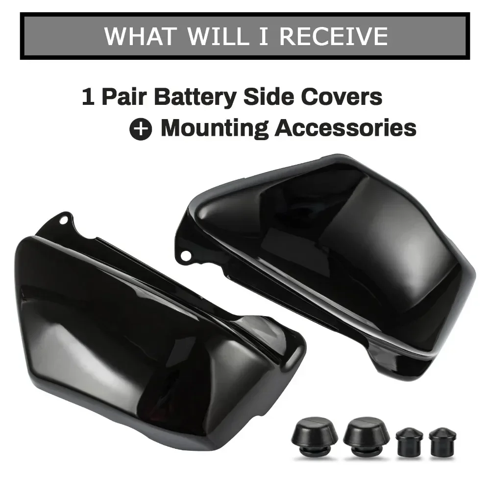 

Motorcycle Battery Side Fairing Cover Side Fairings Battery Cover Guard for Honda Magna VF750 VF750C 1994-2004