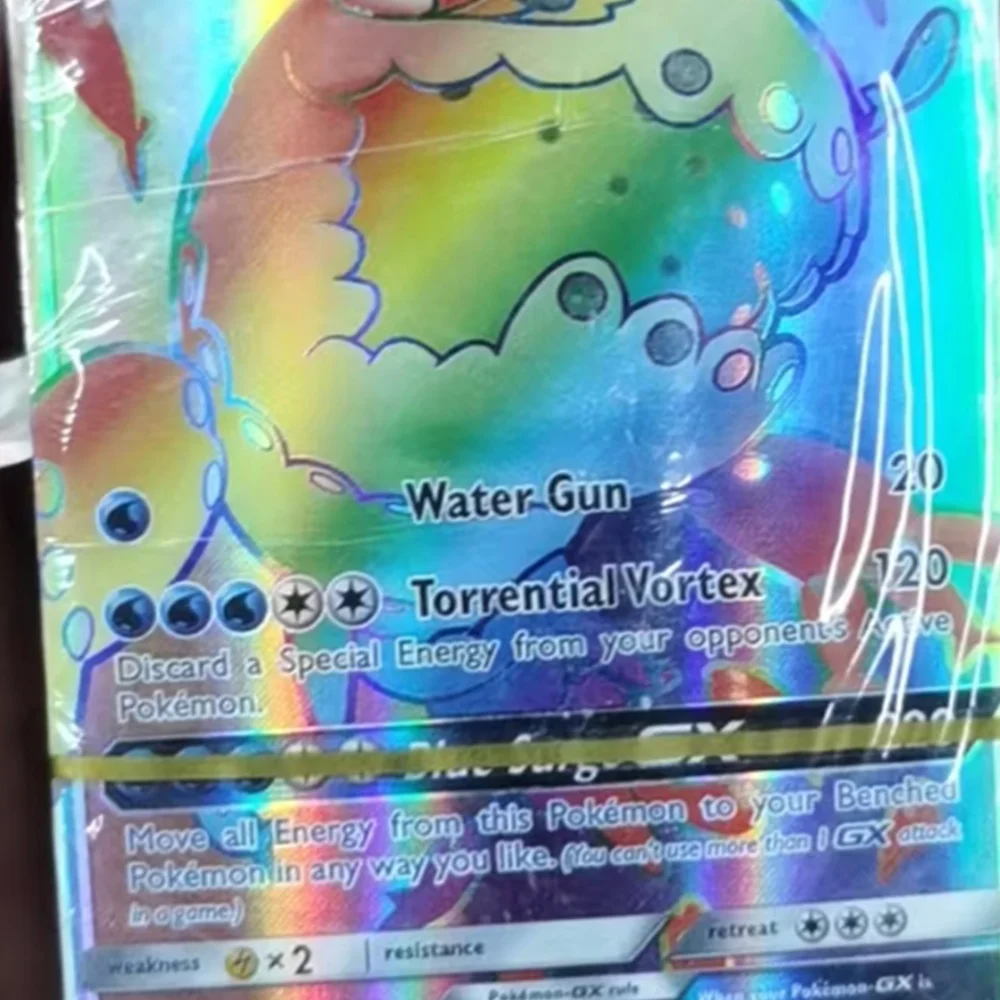 BLUBU Аниме Карты с покемонами GX Tag Team Vmax EX Mega English Shining PTCG Game Battle Carte Коллекция карточек Игрушки для детей Gi