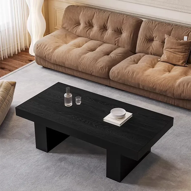 Black solid wood B&B hotel leisure soaking balcony bay window tatami table
