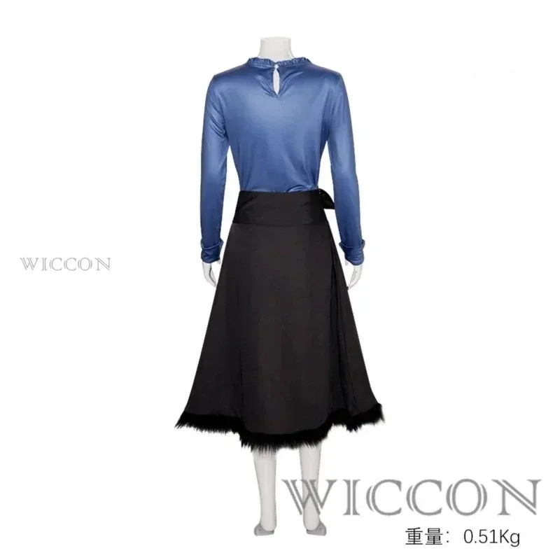 홀로 코스프레 홀로 스파이스 앤 울프 코스프레 상인 고기 스파이스 울프 코스튬 가발 꼬리 귀 향 주머니 슈트 할로윈 파티 의상