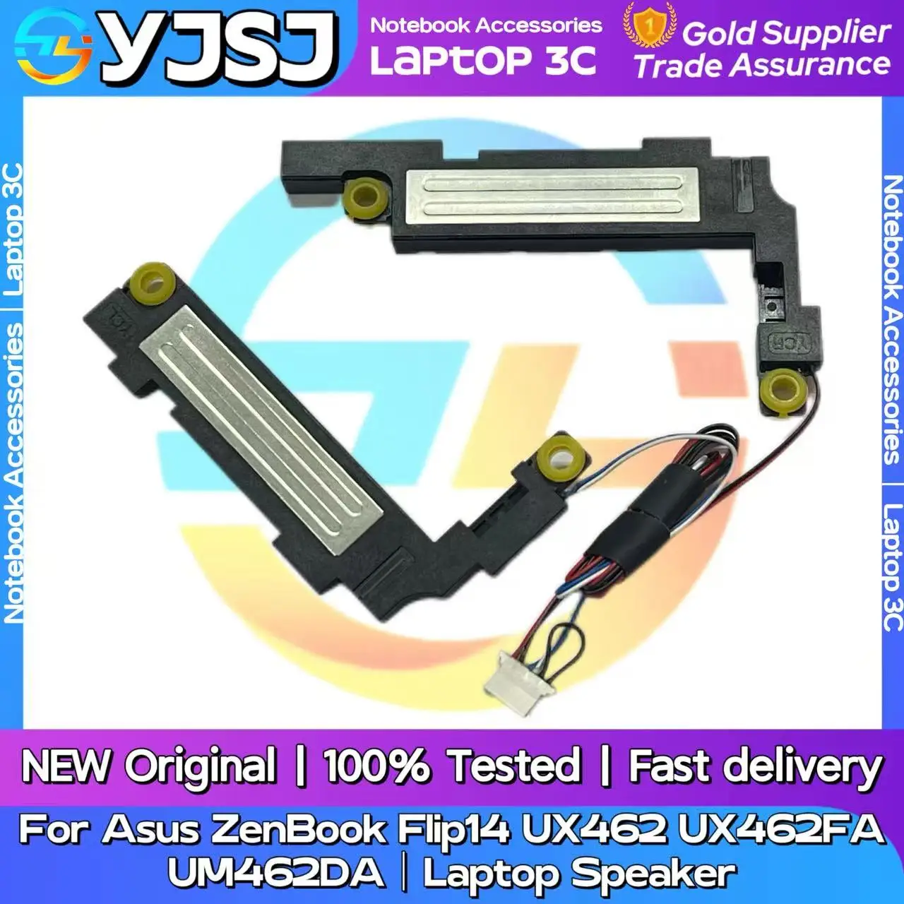 New Original Laptop Speaker For ASUS ZENBOOK 14 Q406DA UX462 UX462FA UX462DA Flip 14 UM462 UM462DA built-in speaker DN3411KF007