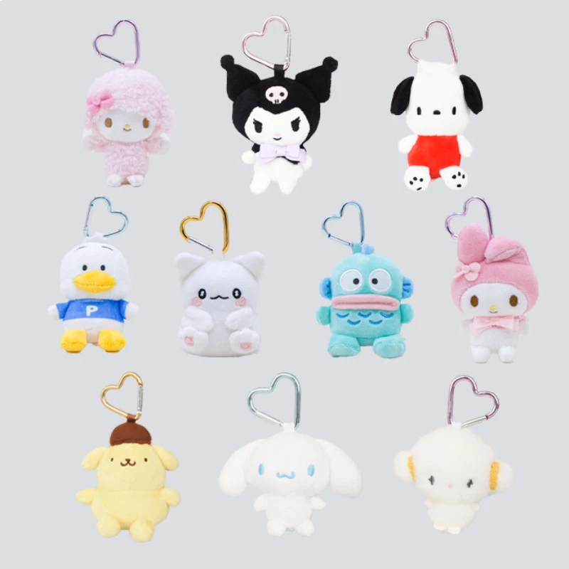 Sanrio Genuine Hangyodon Pendant Plush Toys Small Charms Sayuri Super Soft Model Doll Stuffed Toys Girls Boys Birthday Gifts