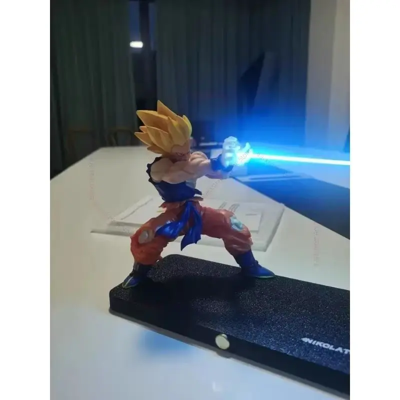 Dragon Ball Son Goku Night Light Anime Touch Kamehameha Magnetic Creative Desk Decoration Cool Model Doll Boys Gifts