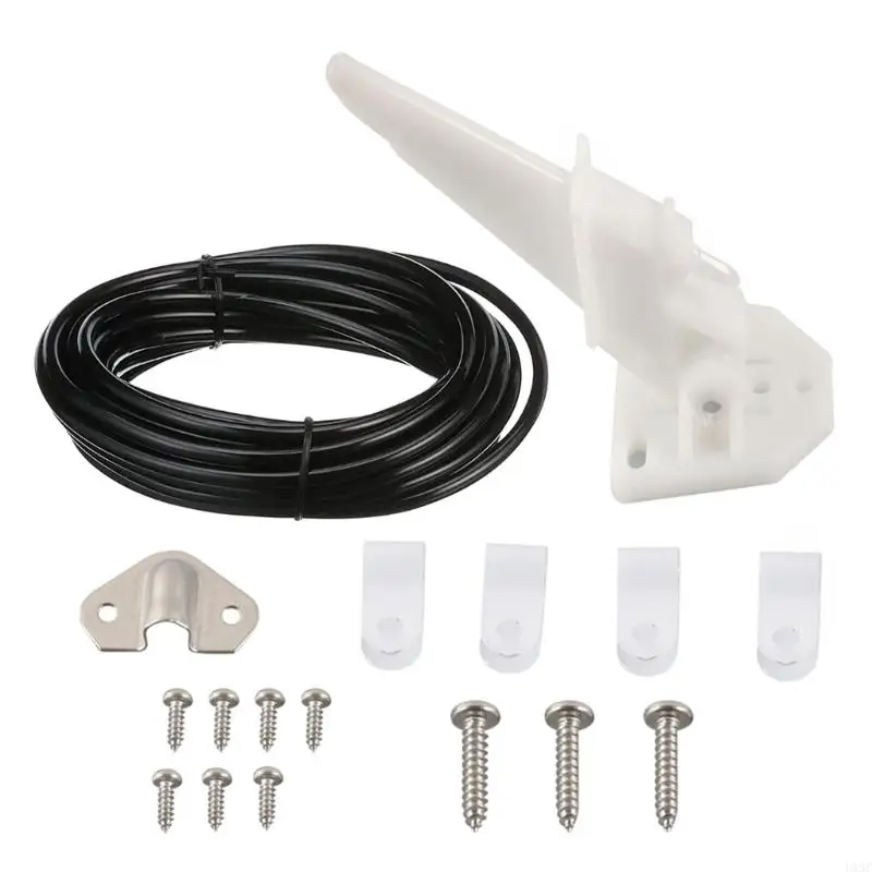 

U13C Marine Boats Speedometer Pitot Kit,Universals Speedometer Kick-up Pilot Tube 80MPH Speedometer Pilot Sea Tool