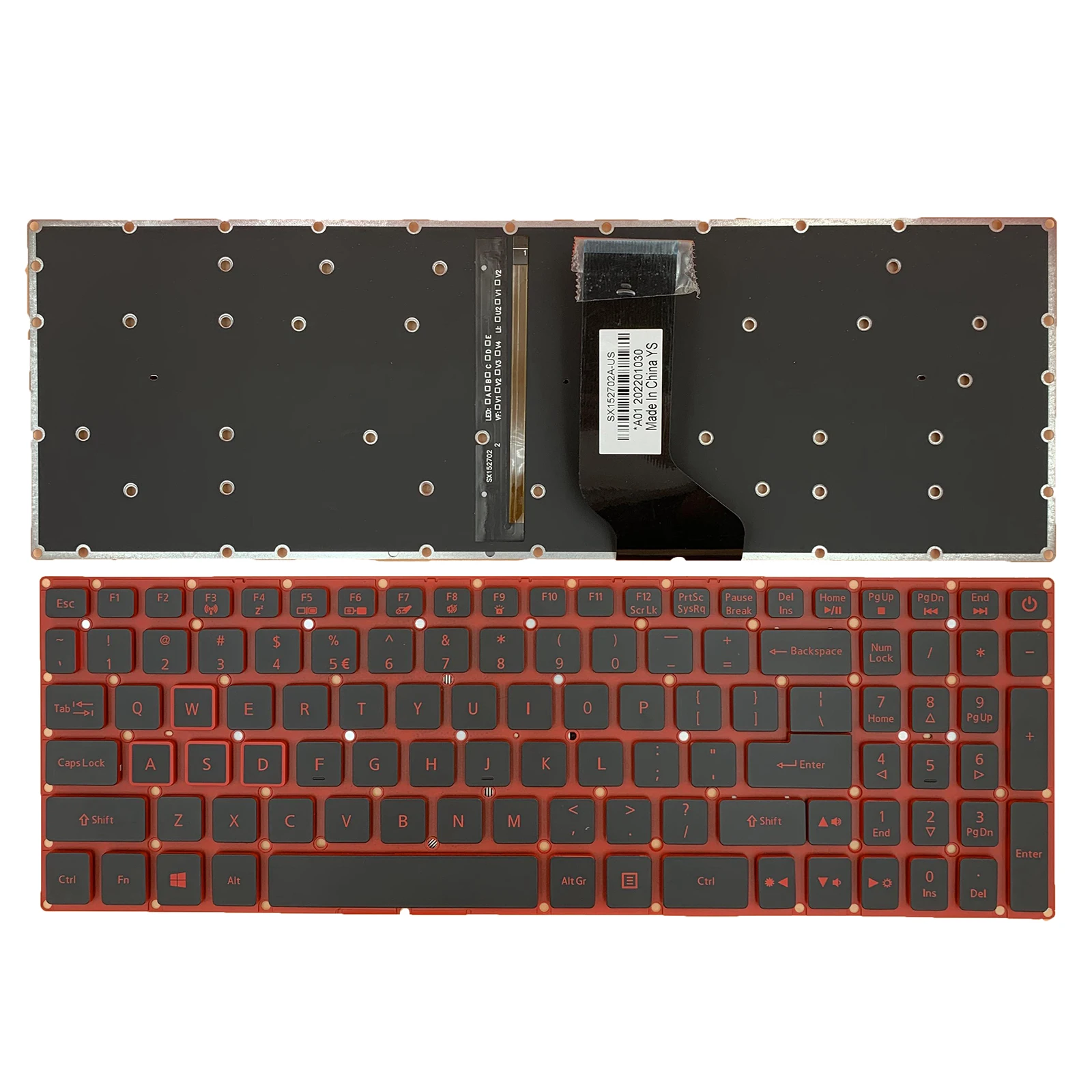 For Acer Aspire VN7-793G VX5-591 VX5-591G VX5-591G-52WN Keyboard US backlit