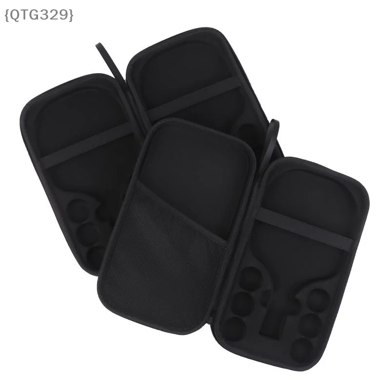 【QTG329】Table Tennis Racket Portable Hard Shell Storage Bag - Shockproof Anti-Fall Wear-Resistant EVA Sports Carrying Case【WQ】