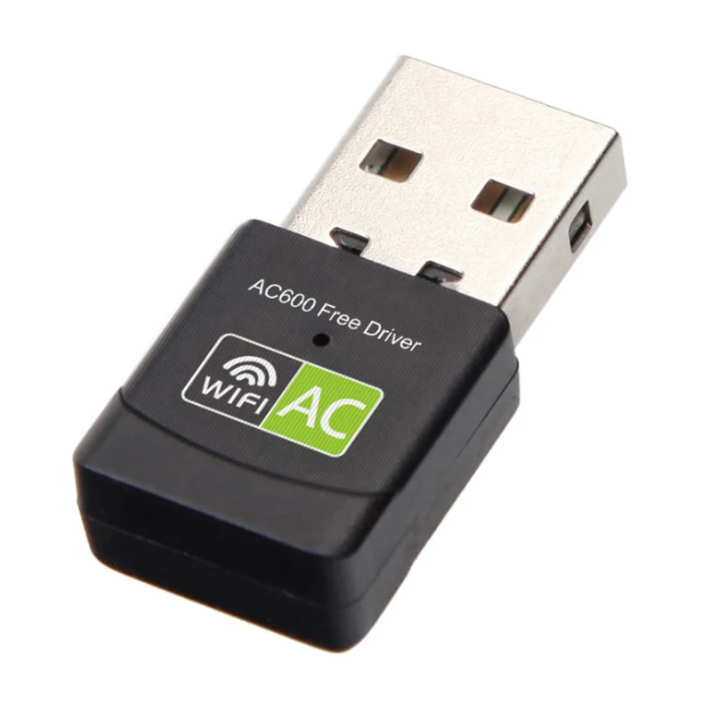 600M Does Not Need To Drive Dual-Band USB Wireless Card 2.4G/5.8G Desktop/Laptop Wifi Adapter