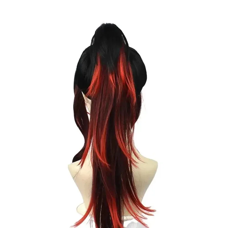 أنيمي مجموعة كاملة الملابس Tsugikuni Yoriichi Kokushibou Michikatsu تأثيري حلي شعر مستعار olp؛ 4