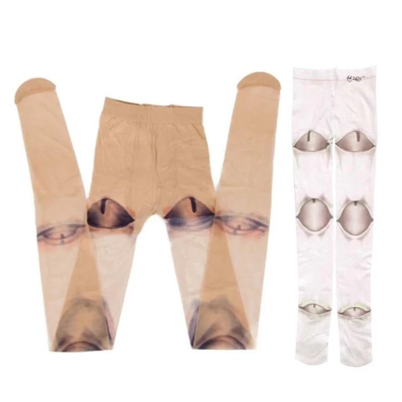 

Y2K Novelty Design Harajuku Pantyhose NEW Jointed Doll Style 3D Printed Pattern Japanese Gothic Tights Anime Lolita Stockings