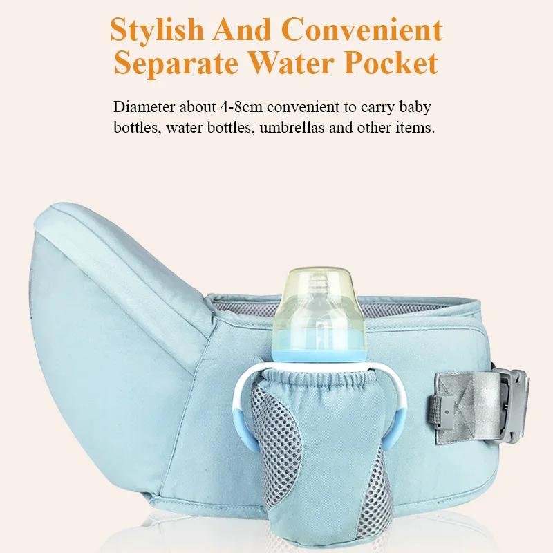 New Arrival Ergonomic Baby Carrier Multicolor Baby Carrier Waist Stool Baby Sling Hold Waist Belt Adjustable Infant Hip Seat