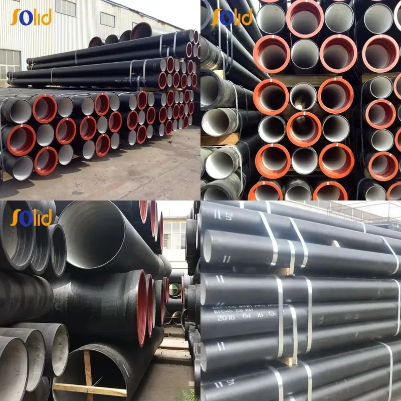 ISO2531 EN545 EN598 Tyton Type Casting DCI Ductile Cast Iron Pipe Specifications
