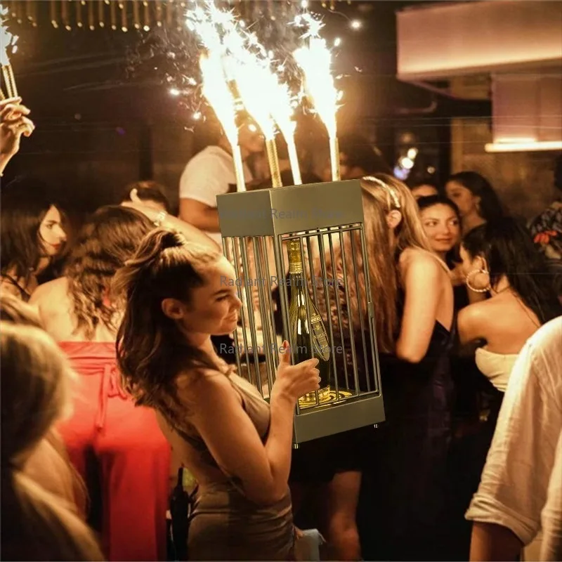 تخصيص VIP Led حامل الزجاجات حامل المجد النبيذ عرض موقف الشمبانيا عرض حامل مقدم برواري المورد #1