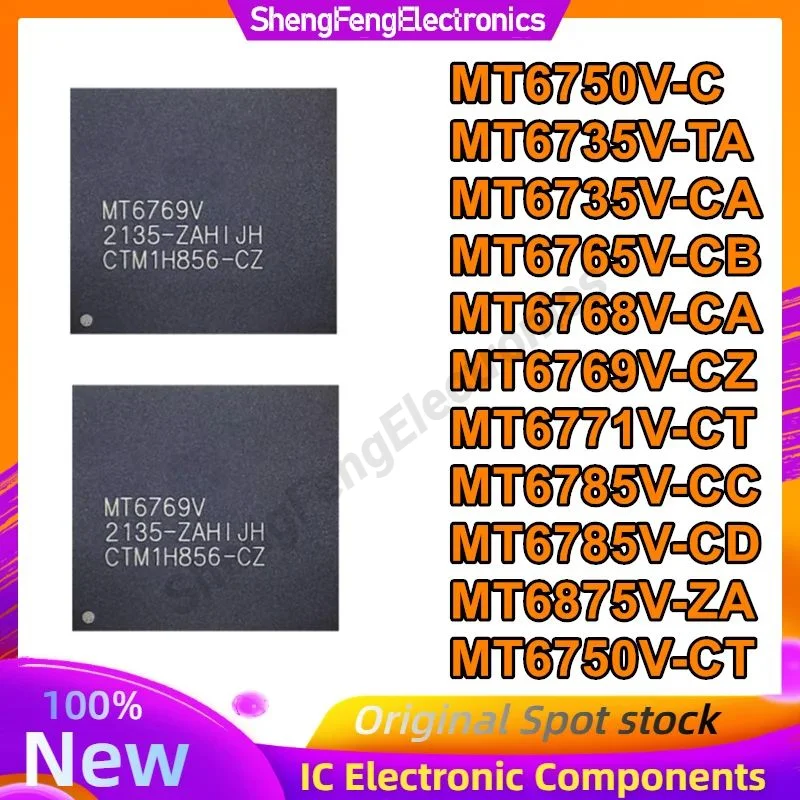 MT6750V-C MT6735V-TA MT6735V-CA MT6765V-CB MT6768V-CA MT6769V-CZ MT6771V-CT MT6785V-CC MT6785V-CD MT6875V-ZA MT6750V-CT em estoque