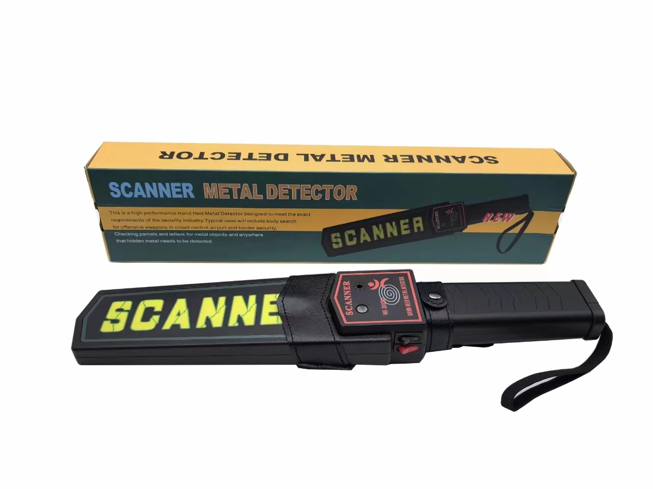 Goede Kwaliteit MD-3003B1 Beveiliging Toverstaf Handige Scanner Full Body Hand Vastgehouden Veiligheidsmetaaldetector