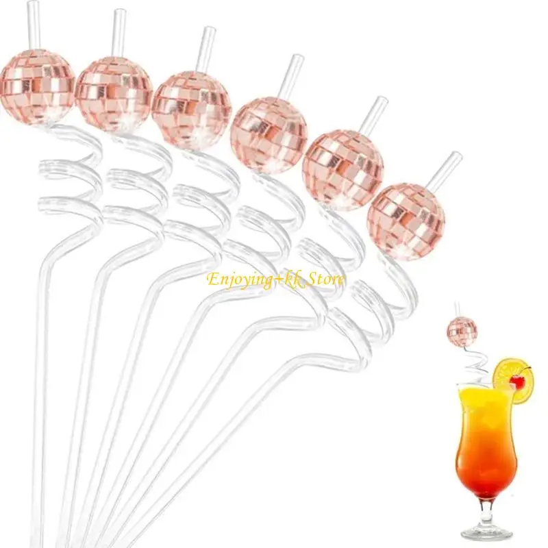 Q1JB 6pcs Discos Decoration