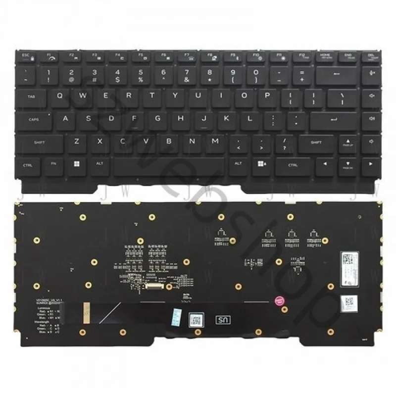 

DDZ новая клавиатура для ноутбука DELL Alienware M15 R5 M15 R6 M15 R7 с RGB-подсветкой, США