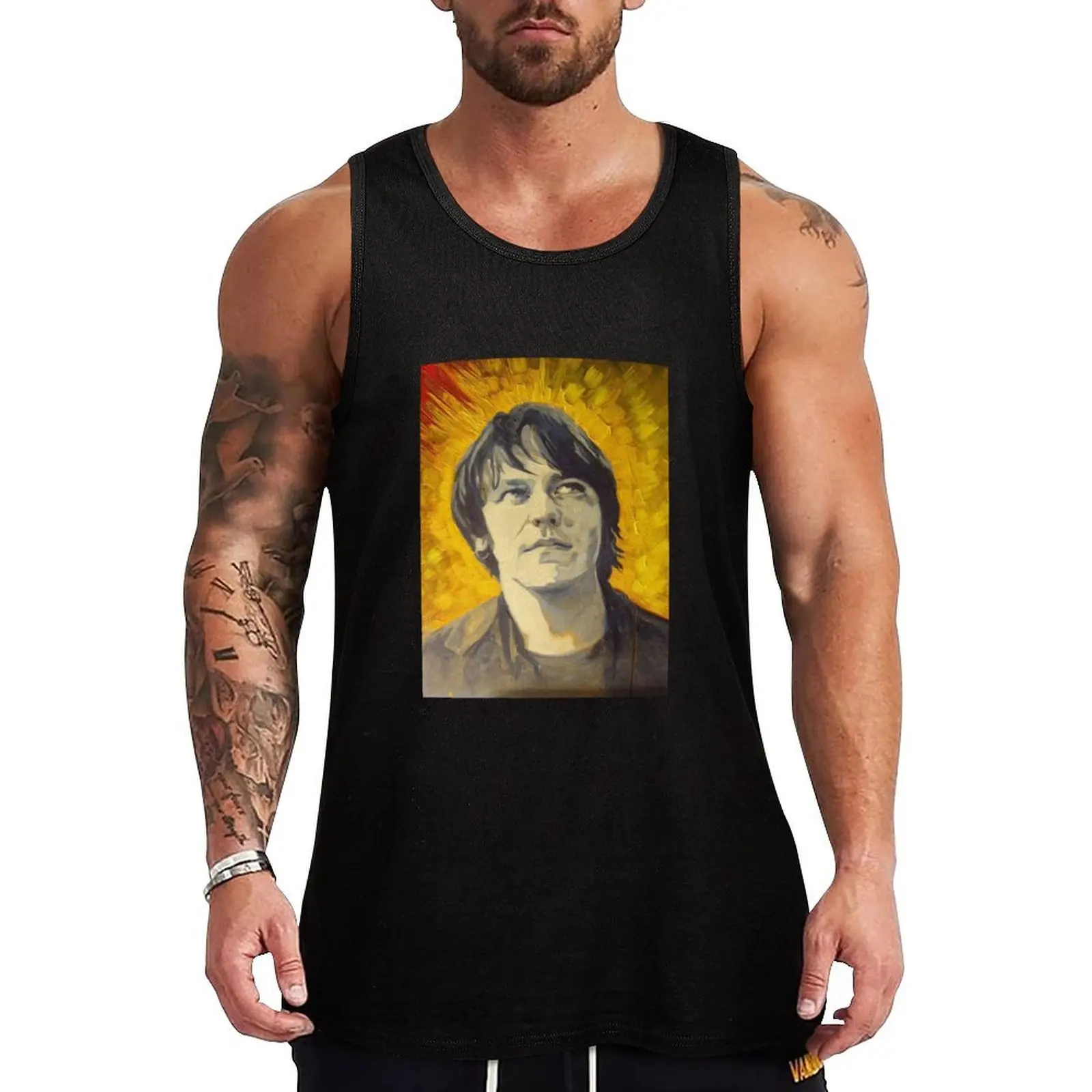 

Elliott smith Tank Top Men's t shirt gym shirt men gym clothing men bodybuilding