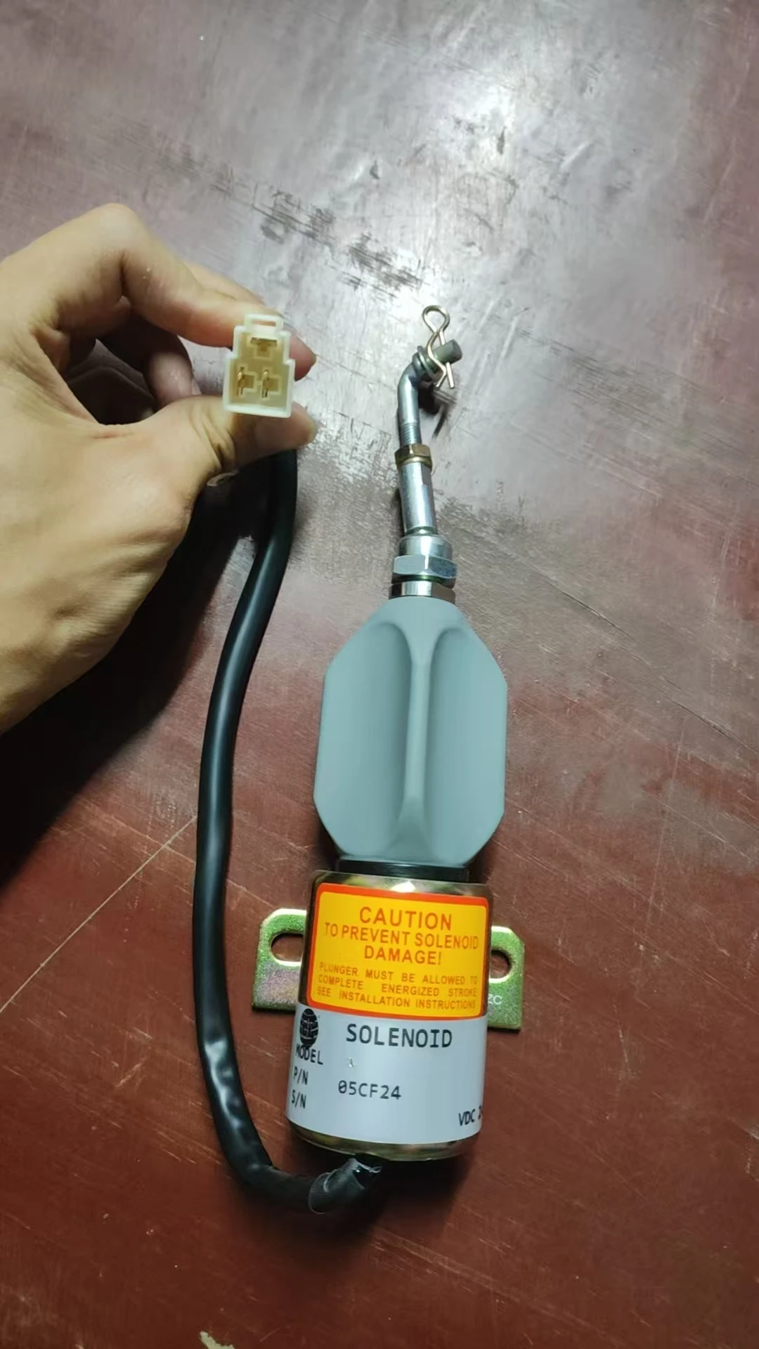 

Flameout Solenoid Valve 12V Fuel Shut Off Solenoid Valve Shutdown Stop Solenoid E0483310000039 Shut Off Solenoid