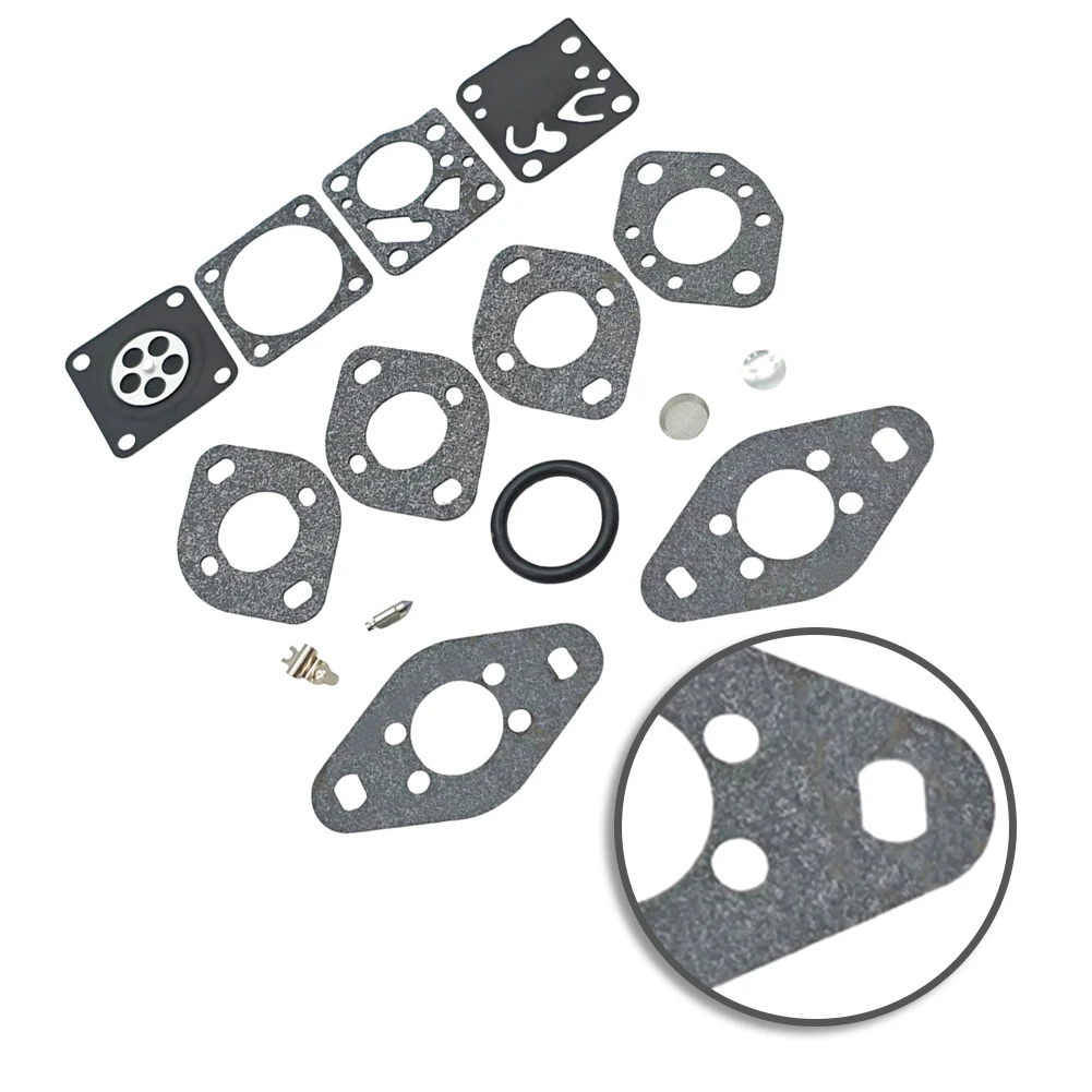 OEM-Spec Carburetor Repair Kit for Tecumseh Model 640347 and For Tillotson TM049XA Series Carburetor Assemblies