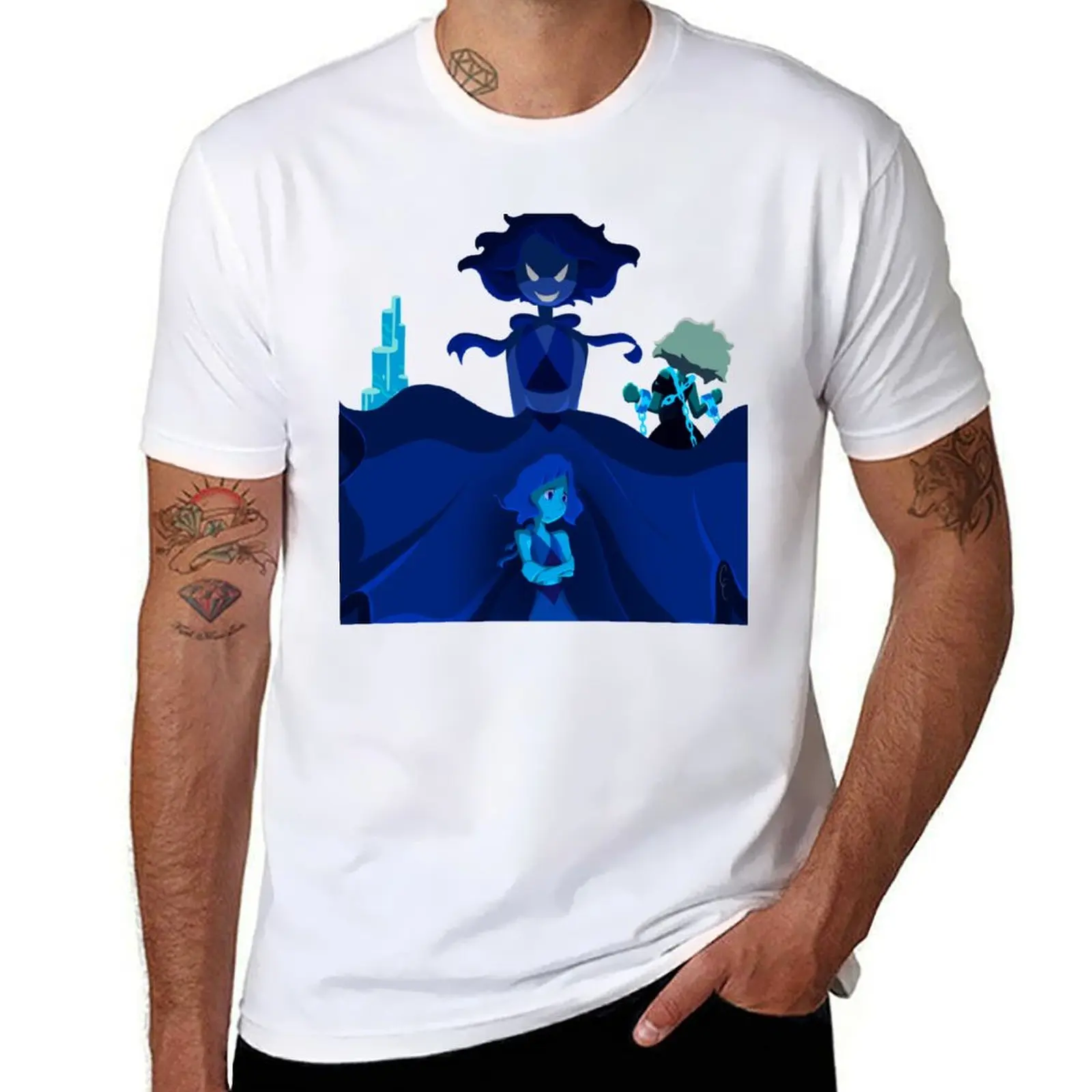 

Lapis Lazuli Steven Universe T-Shirt man tshirt t shirts for man slim fit T-Shirt