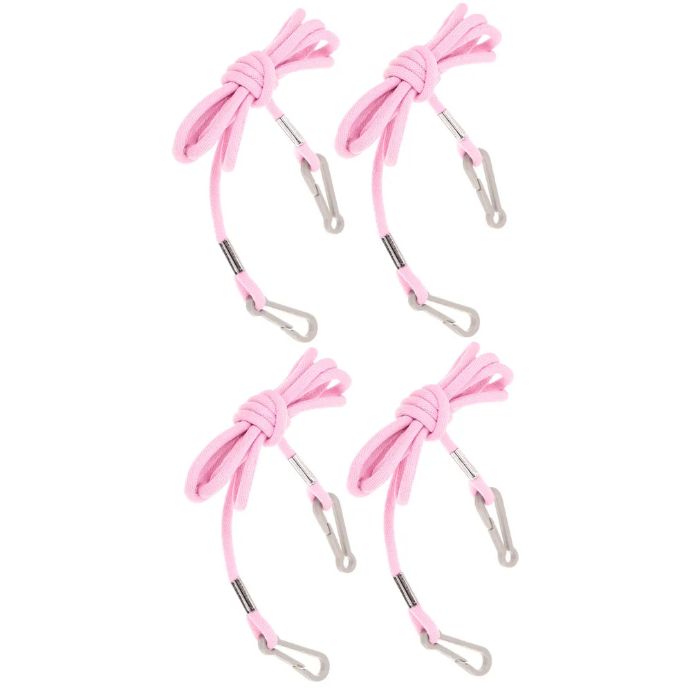 

4Pcs Winter Glove Lanyard Anti-Lost Mitten Strap Ergonomic Wear-Resistant Nylon Portable Gloves Holder for Skiing Snowboarding