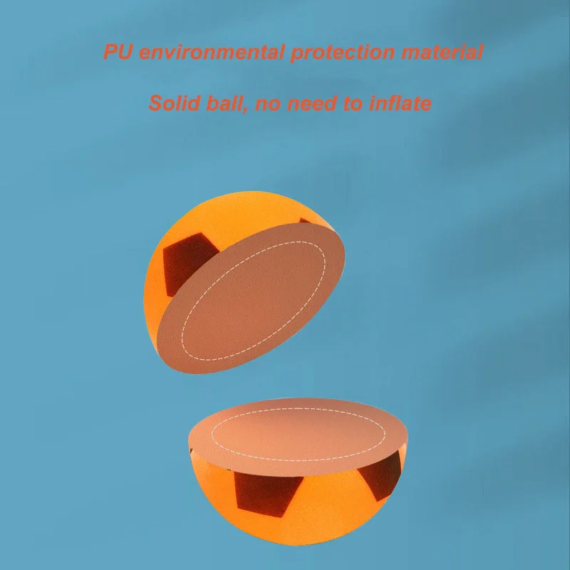 사이즈 2/3 사일런트 축구, 어린이 실내 스포츠 게임, PU 폼 축구공, 무소음 튀는 공, 1-10 세 소년에게 적합