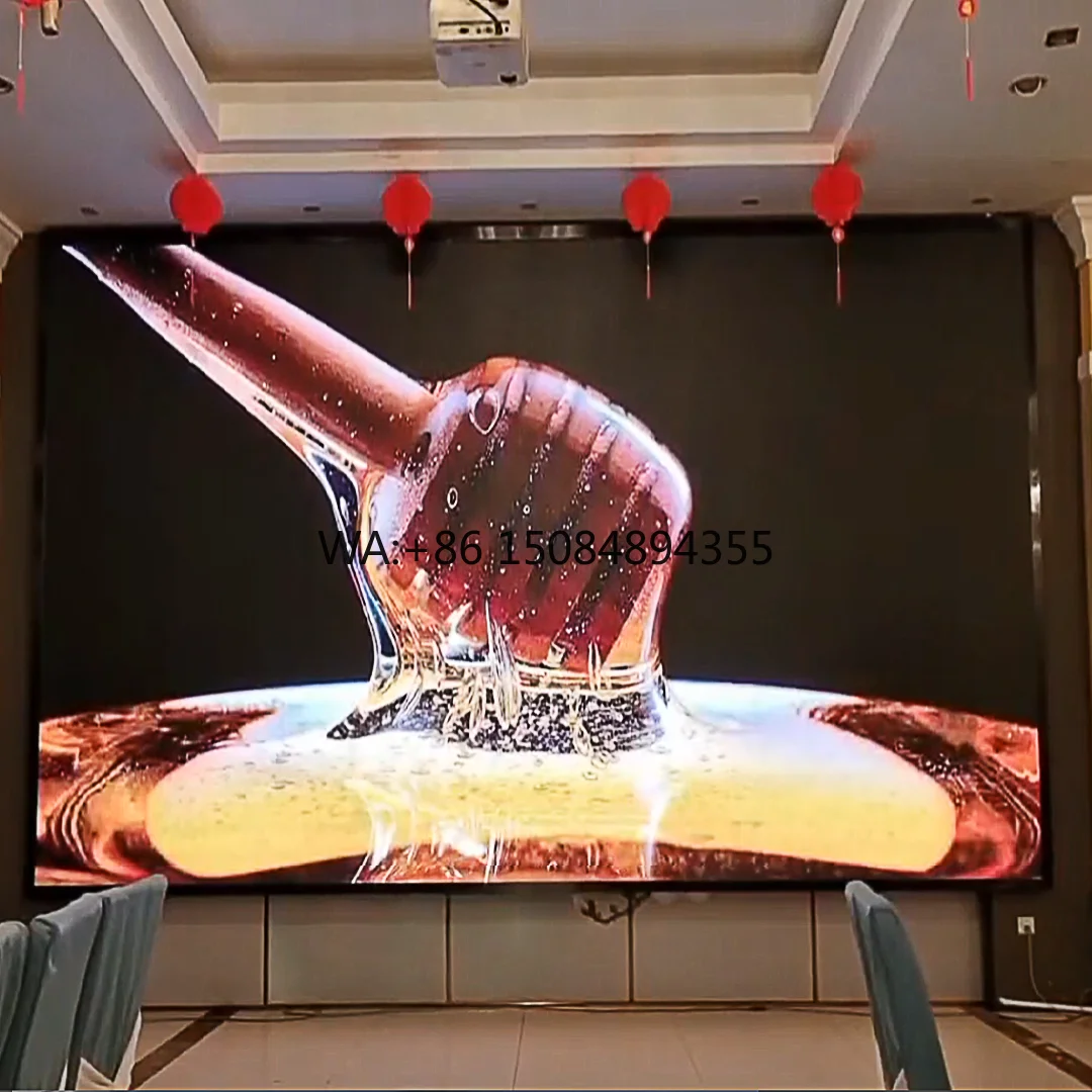 2025 Hot-selling Three-year Warranty Energy Saving 4K HD P2.5 Wall-Mounted Full Color LED Video Wall for Hotel Ballroom