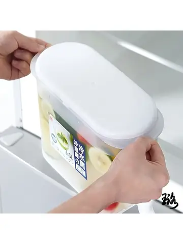 Cold Kettle With Faucet Refrigerator Fruit Drink Bucket Tea Cold Drink Kettle Cold Water Bucket Container Cola Cool Kettle Box