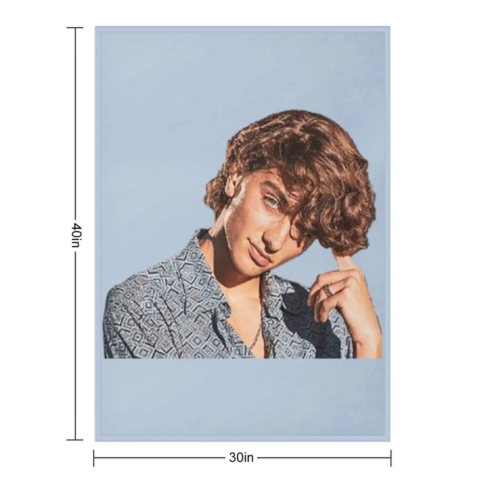 Jeremiah Fisher a Jeremiah a Throw Blanket heavy to sleep warm for winter Single Designers Bed for winter Blankets
